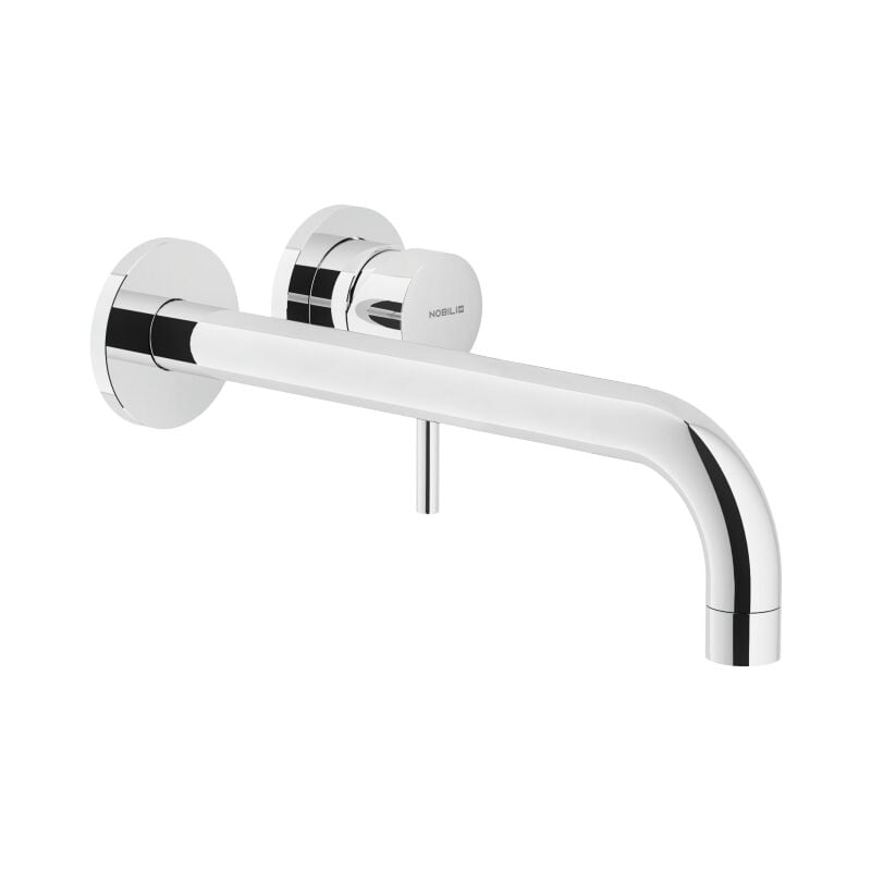 Nobili - live series long spout concealed basin mixer LV00199/2CR Chromé - Laiton