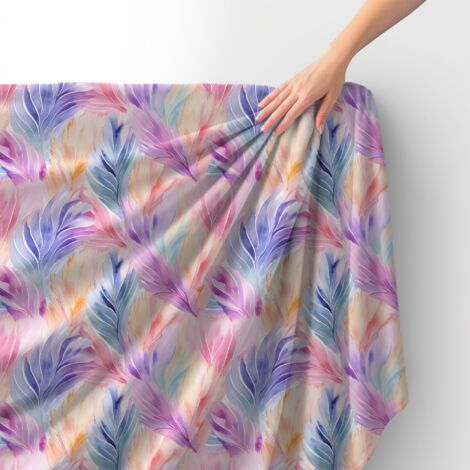 Royal Samt Stoff Polyester Zum Nähen - Motiv Abstraktion - RDX2283