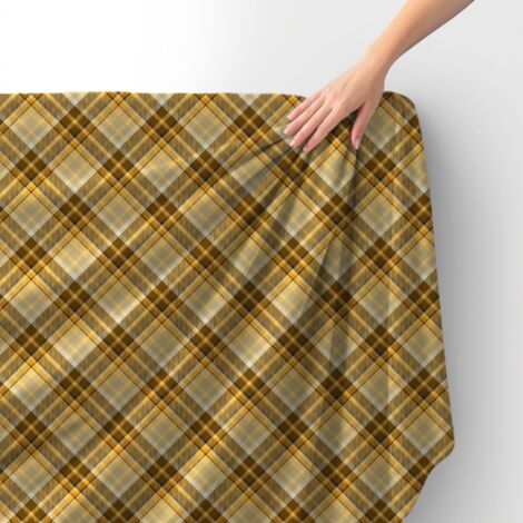 Royal Samt Stoff Polyester Zum Nähen - Motiv kariert 13