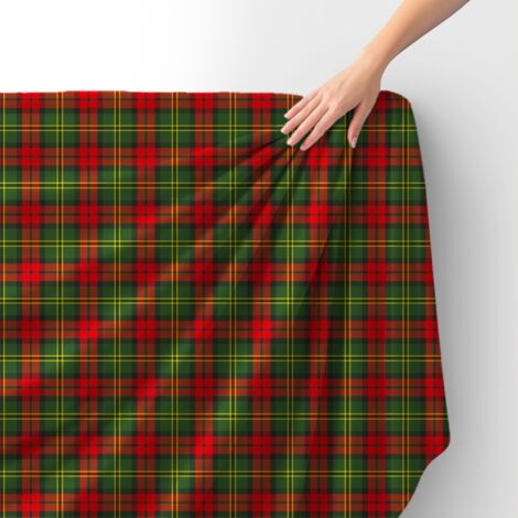 Royal Samt Stoff Polyester Zum Nähen - Motiv kariert 46