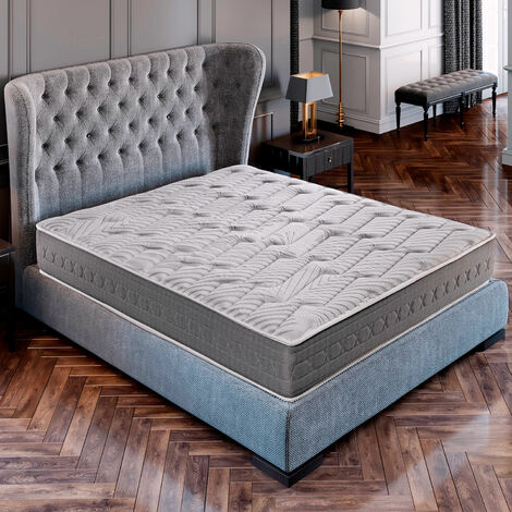 Royal Sleep - Ceramic Plus - Colchón visco carbono regenerador de alta gama | Confort y firmeza alta | Adaptabilidad total | Altura 25 cm | Fabricado bajo estrictas certificaciones de calidad ISO 9001