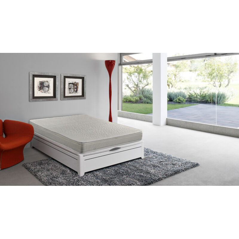 

SmartCell – Colchón Espuma HR | 135x190 |Confort en Dos Caras |Reversible |Antiácaros - Royal Sleep
