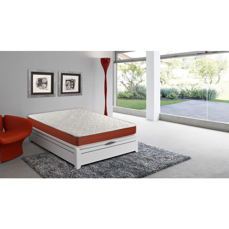 

Royal Sleep – SmartCell Colchón Viscoelástico | 140x200| Alta densidad |Máxima ventilación | Antiácaros | Poliéster