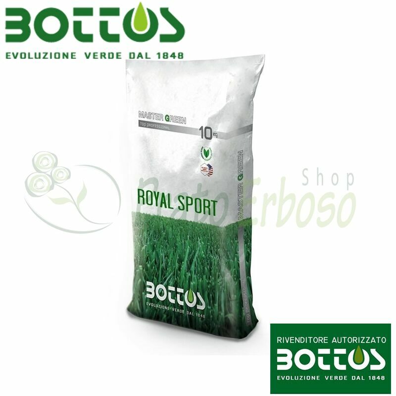 Bottos - Royal Sport - Graines pour pelouse de 10 Kg