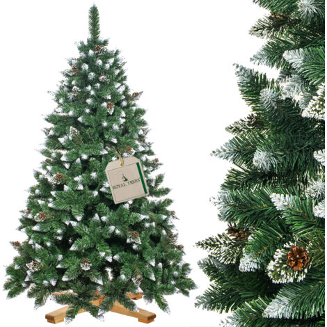Royal Trees Albero di Natale Artificiale 220 cm Pino Diamante