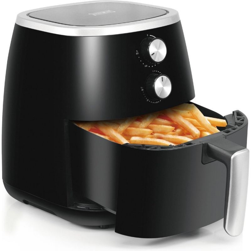 Royalty Line - Friteuse à air chaud Air fryer xxl 5L 1500W Noir RLAF15008822