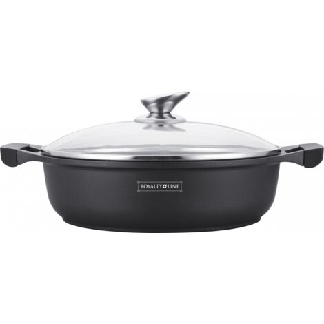 Royalty line rl br26m marmite a soupe peu profonde en marbre 26cm