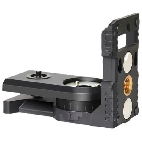 royaluxe -1/4 -5/8 support de niveau Laser aimant L forme Support de niveau Laser adaptat de trépied pour niveau Laser universel 1 pièces