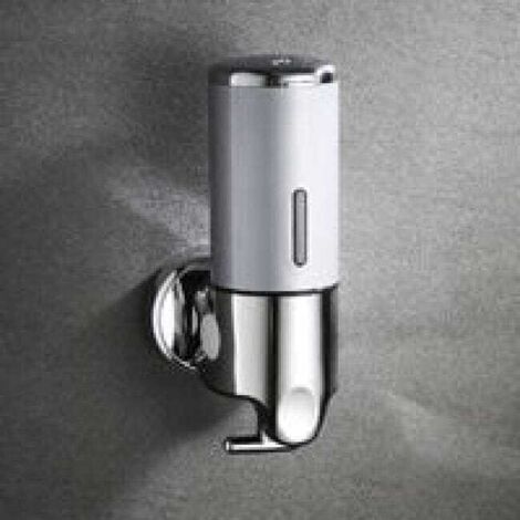 royaluxe - 1 distributeur de savon mural de 500 ml, distributeur de savon pour les mains à tête unique, distributeur de shampoing liquide pour cuisine, salle de