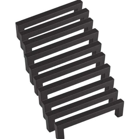 royaluxe - 10pcs Poignée de Meuble Cuisine Noir Poignée Cuisine 128mm Poignée meuble Noir en Acier Inoxydable Pour Cuisine Porte d'armoire
