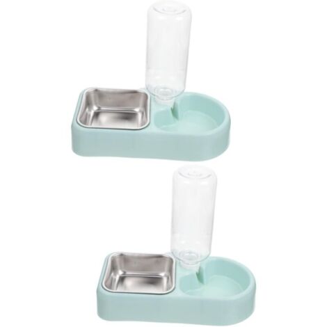 royaluxe -2 ensembles de bols suspendus pour animaux de compagnie bols pour chiens surélevés bols pour chats abreuvoir pour animaux de compagnie sans déversement bol pour animaux de compagnie distribu