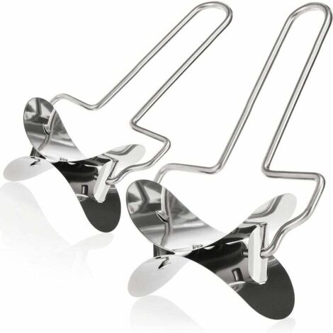 royaluxe - 2pcs emporte-pièces, emporte-pièces pour biscuits, pâtes, boulettes et raviolis, coupe-pâte et rouleau à biscuits, rouleaux à pâte ronds, 7,7cm et 9,5 cm,