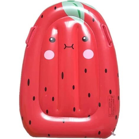 royaluxe -3-8 Children Swimming Ring, Inflatable Surfboard for Pool Party Decorations, Inflatable Fruit Pool Float Foldable Inflatable Floats
