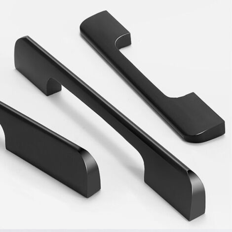 royaluxe - 5 Pcs Poignee De Meuble Cuisine, Alliage D'aluminium Poignet Porte Pour Placard Tiroir Armoire Chambre Avec Vis Et Tournevis