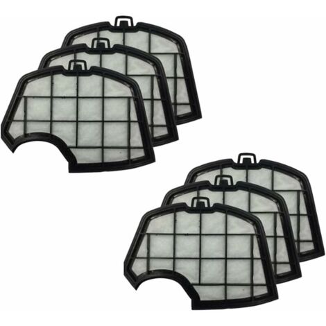 royaluxe -6 PièCes pour Vorwerk Kobold Remplacer les Filtres Protection Du Moteur VK150 VK140 Accessoires,