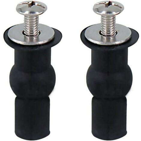 royaluxe -Abattant WC Fixations Charnières Accessoire de fixation pour abattant Convient à Toutes Les Toilettes（18mm) Guazhuni