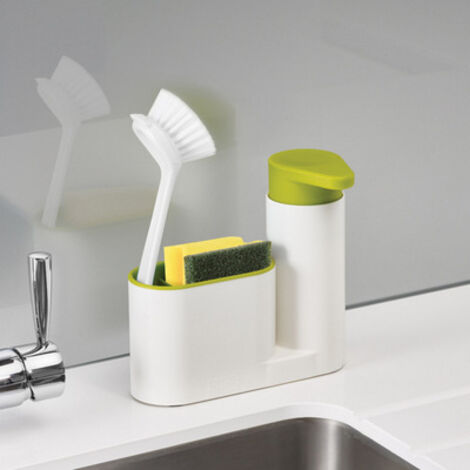 royaluxe - Accessoires de nettoyage de support de stockage d'évier de distributeur de savon 1 pièces ( bleu)