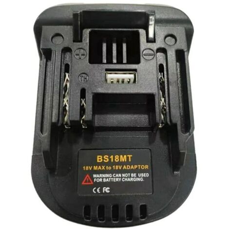 royaluxe -Adaptat de convertiss de batterie pour batterie au lithium BOSCH 18 V convertie pour batterie d'outil électrique Makita 18 V BL1820 BL1830 1 pc (Remarque : produit sans marque)