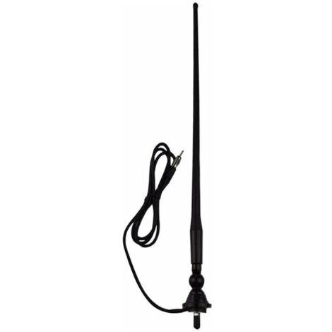 royaluxe -Antenne radio étanche AM FM, antenne marine IP66, Récept voiture, caoutchouc flexible. Antenne pour voiture, camion, bateau, quad, SSV, yacht et camping-car LKBD