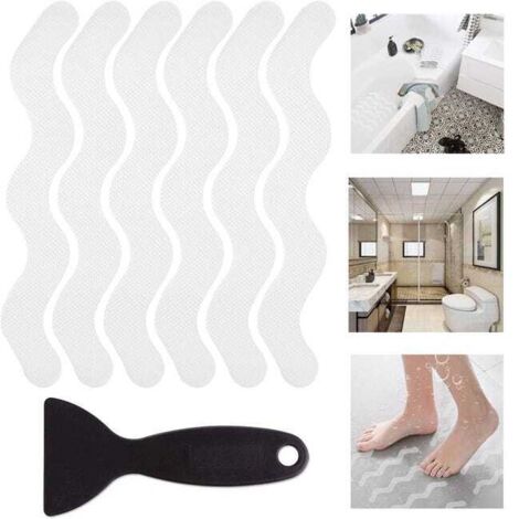 royaluxe - Anti-dérapage douche autocollant 24 PCS sécurité baignoire bandes autocollant