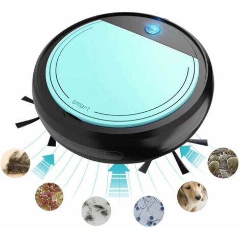royaluxe - Aspirateur Robot, 4 en 1 3200Pa Machine de Balayage Intelligente Automatique Super silencieuse avec Balayage et Obstacles pour éviter Les Obstacles pour Poils d'animaux, Tapis durs, Carreau