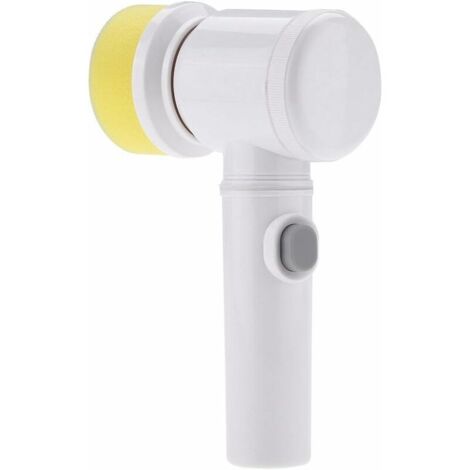 royaluxe - Autolaveuse Électrique, Alimentation par Batterie Sans Fil Brosse de Nettoyage avec 3 Têtes de Brosse pour Cuisine Salle de Bain Carrelage Canapés en Moquette