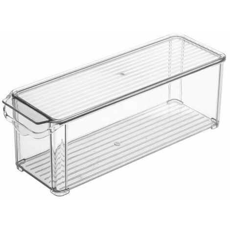 royaluxe - Boîtes de rangement en plastique pour réfrigérateur - Conteneur de camp de cuisine - Système d'organisation de salle de bain - Armoire de cuisine, Paniers de réfrigérateur (30105.5cm)