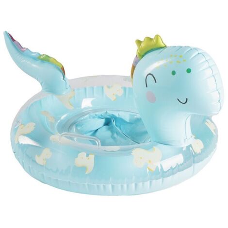 royaluxe -Bouee Bebe, Anneau De Natation pour BéBé, Bague De Natation pour BéBé Flottant avec SièGe, Bouee Piscine Bebe, Conception avec Accoudoirs, Convient Aux BéBéS De 6 à 36 Mois