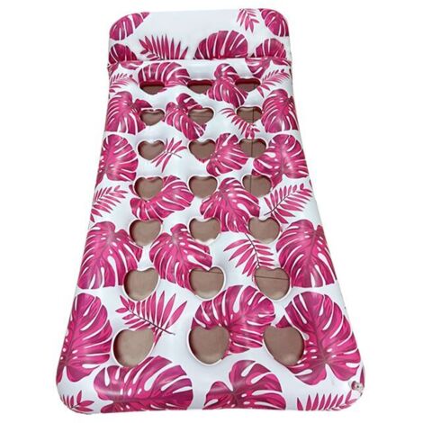 royaluxe -Bouées de piscine, coussins flottants 4 en 1, hamacs de piscine, matelas de piscine gonflables, flotts de piscine portables et pliables pour vacances à la plage