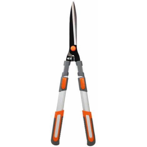royaluxe - Cisailles à Haies Télescopique Manuel 78-86CM,Lame en Acier SK-5,Poignée Ergonomique, Haies et arbuste Faciles à Tailler,Cisailles Haies Professionnel