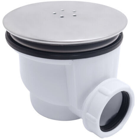 royaluxe -Convient pour receveur de douche, receveur de douche, siphon de sol en plastique de salle de bain, déodorant