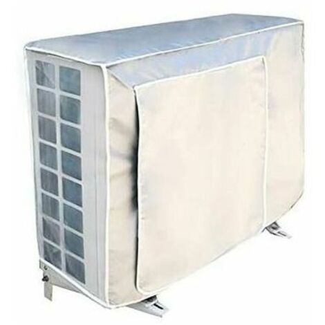 royaluxe - Couverture extérieure de climatiseur, Housse de Protection étanche pour climatiseur Couverture de Protection antipoussière pour Organisateur étanche Couvercle Anti-poussière pour la Maison 