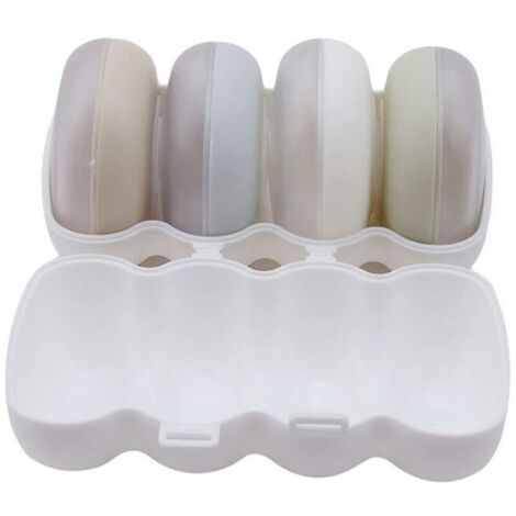royaluxe - Ensemble de bouteilles de voyage portables Ensemble de distributeur de savon et de lotion de shampoing 4 en 1 avec