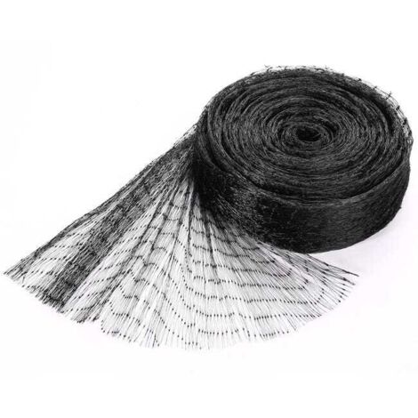 royaluxe - Filet Anti Oiseaux Noir 4m x 10m en Polyéthylène Résistant - Protection Jardin pour Arbres Fruitiers Étangs et Cultures - Maille 1.7cm Anti-UV
