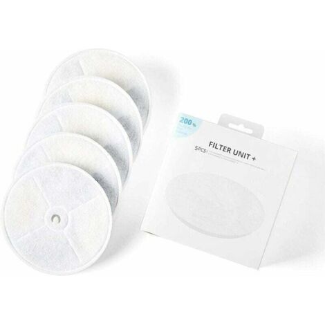 royaluxe -Filtres 5pcs pour chats 2.0 et 3.0, fontaines à eau pour chiens et distributeurs deau CYBERTAIL