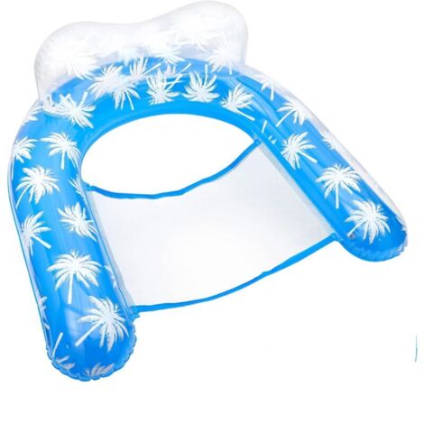 royaluxe -Hamac flottant bouées gonflables matelas gonflables hamac flottant chaise longue accessoires de piscine, hamac flottant piscine flottante gonflable pour vacances à la plage pour adultes