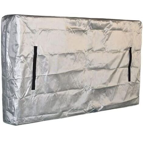 royaluxe -Housse de matelas imperméable pour le déménagement, Sac de déménagement pour matelas avec poignées et fermeture éclair solide, 195,6 cm (L) x 106,7 cm (l) x 38,1 cm (P)