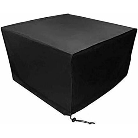 royaluxe - Housse de Protection Bâche Résistante aux Intempéries et aux Déchirures 420D Oxford pour Mobilier Salon de Jardin, Housse Table de Jardin,135  135  75cm