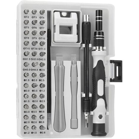 royaluxe -Jeu de tournevis de précision, Kit d'outils de démontage de tournevis, Outil de réparation en acier au chrome vanadium pour appareils mécaniques, domestiques, automobiles et électroniques