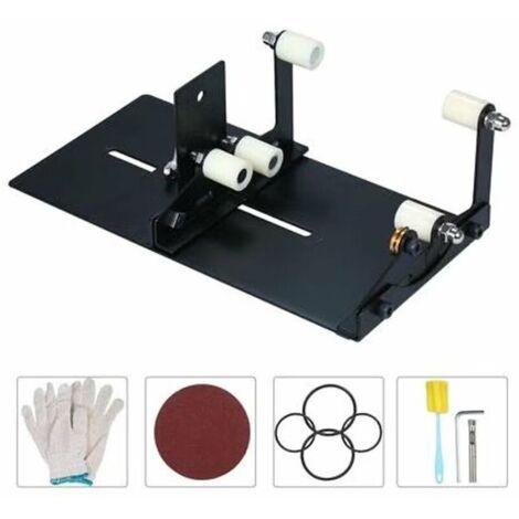 royaluxe - Kit de Coupe Verre Bouteille Réglable, Coupe Bouteille en Verre en Acier Inoxydable, Outil de Coupe Bouteille pour Professionnels et DIY Amateurs, pour Vin Bière Whisky Champagne Bouteilles