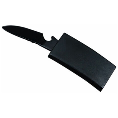 royaluxe -Lame en acier inoxydable ouvre-bouteille hommes coupe-ceinture Camping en plein air équipement de chasse outil de survie de sauvetage tactique - Sans dent de scie
