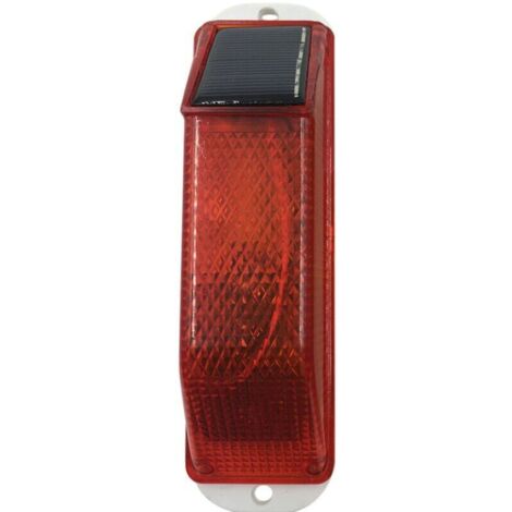 royaluxe -Lampe D'Avertissement Solaire, Rouge