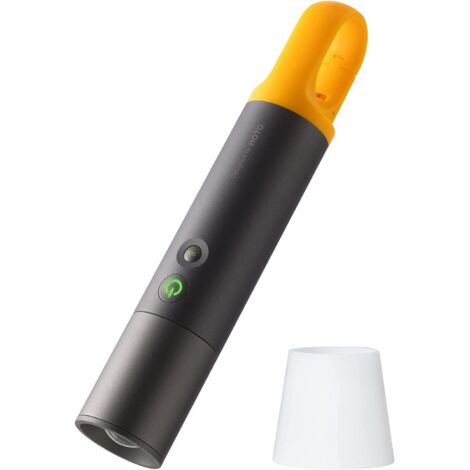 royaluxe - Lampe torche LED rechargeable, lampe tactique avec zoom, 1000 lumens, 5 modes (SOS et stroboscopique), chargement USB-C, lampe torche portable pour le
