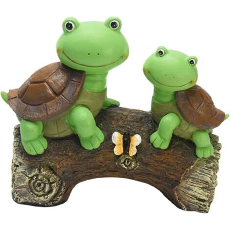 royaluxe -Lampes solaires Statues de jardin décoratives Statues Éclairage extéri Statues d'animaux Lampes solaires Lampes de jardin extéries Faux Éclairage extéri Escargot Pelouse Résine