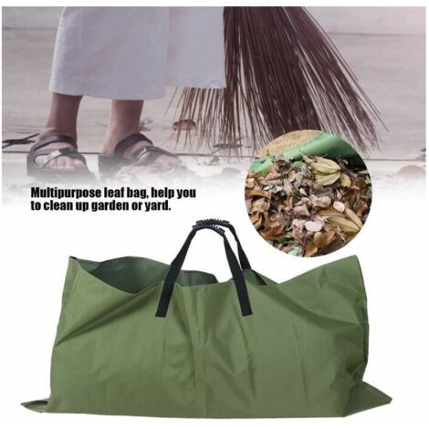 royaluxe - Leaf Pad Sac à ordures de grande capacité Jardinage Poubelle à feuilles tombées ❉ 2 en 1 confortable et résistant