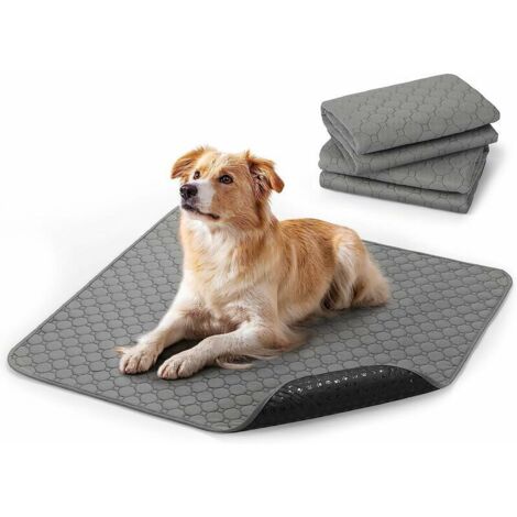 royaluxe - Lot de 2 Tapis Educateur Chiot 100x70cm, Tapis Absorbant Chien Lavable, Tapis Propreté Chien Anti-Fuite et Antiderapant, Alese pour Chien Réutilisable Parfait pour Remplacer Alèses Jetable