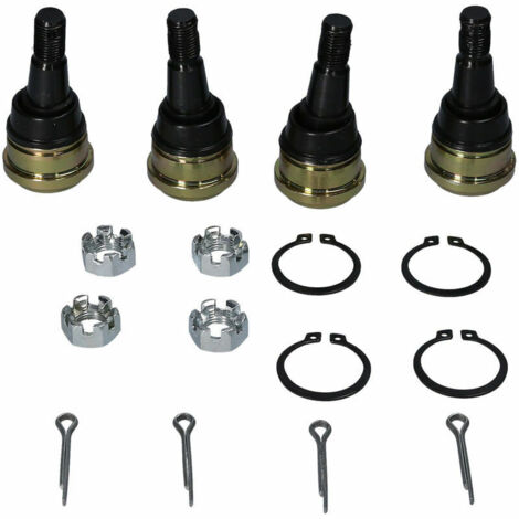 royaluxe - Lot de 4 joints à rotule supérieurs et inférieurs pour Polaris Predator 500 2003-2007 HI3233BJ132JB, modèle : multicolore.