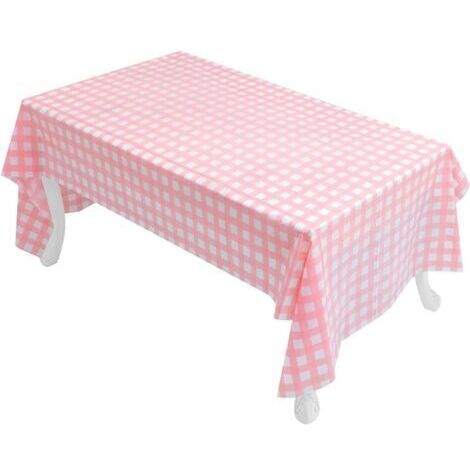 royaluxe -Nappes, protecteur de table résistant à la chaleur 137x274cm, nappe en PVC imperméable et durable - facile à nettoyer et à entretenir