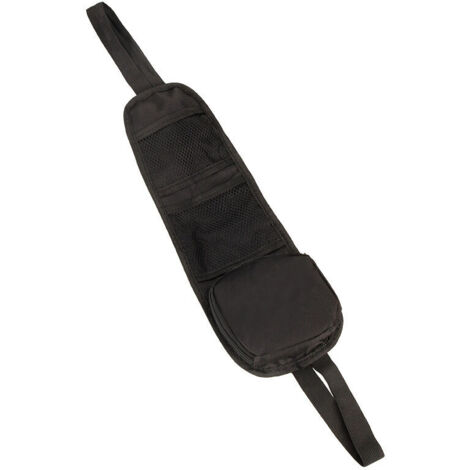 royaluxe - Organisateur Latéral de Siège, Sac de Rangement de Voiture, Support de Téléphone de Siège de Voiture de Poche en Filet pour Tous les Sièges d'auto de Passager Avant pour Voitures, Camions, 