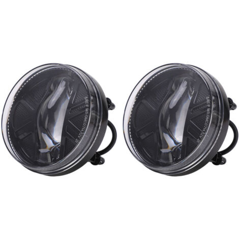 royaluxe -Paire de phares antibrouillard LED 5,5 pouces 4800LM IP67 étanches adaptés à Sierra 1500 2500HD 3500HD